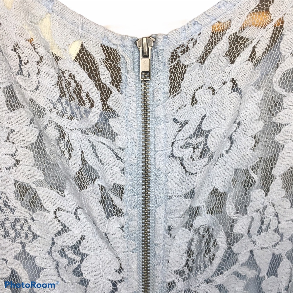 Altar’d State baby blue lace dress size XS - Picture 5 of 6